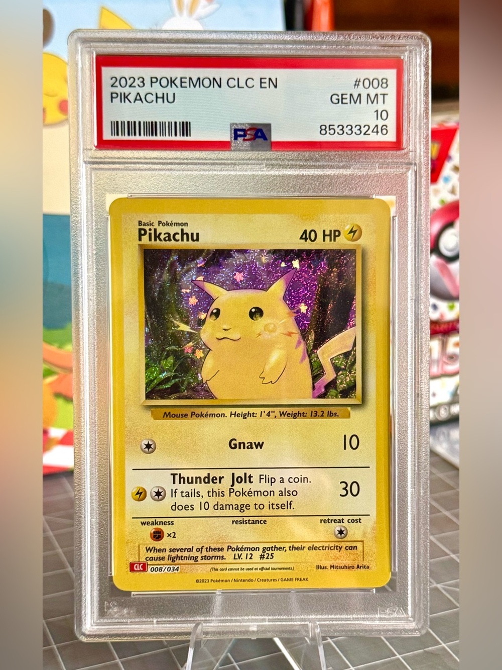 Pokemon Pikachu Classic Collection PSA 10
